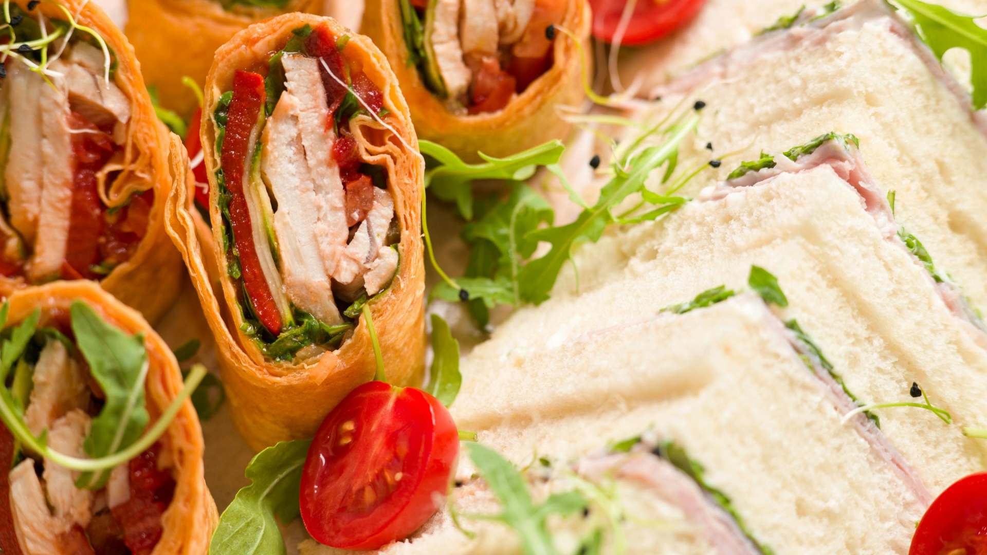 Corporate lunch catering packages delivered for Melbourne office meetings